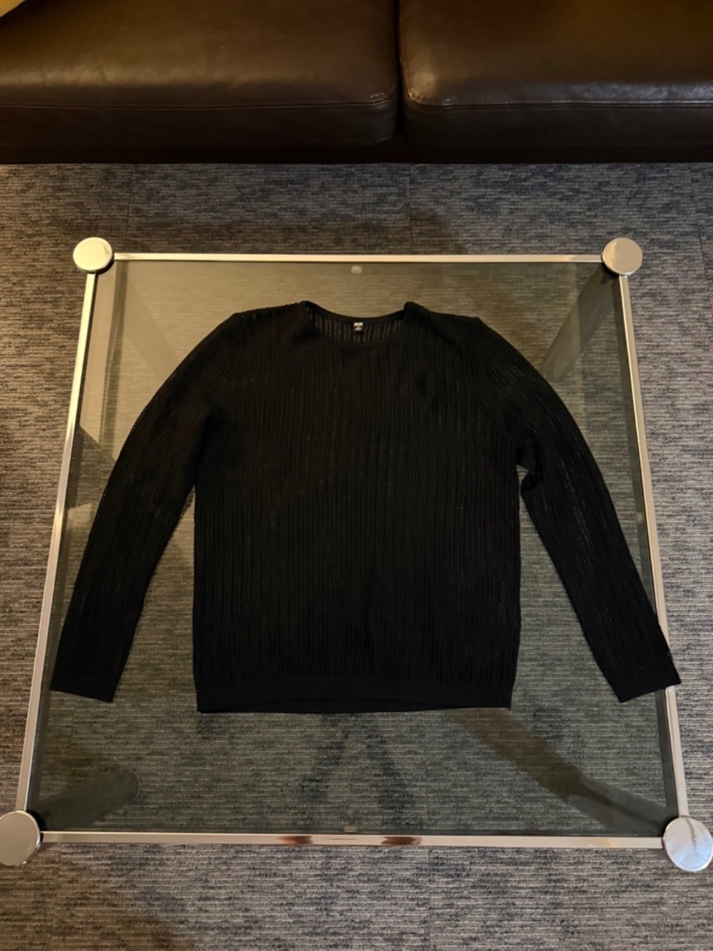 Uniqlo Mesh Long Sleeve Shirt